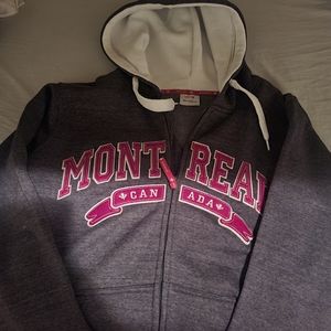 montreal hoody medium & slim jacket small fabric